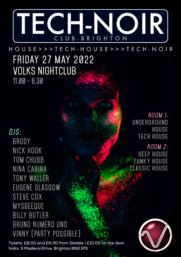 Tech-noir Club at Volks - 27th of May 2022
